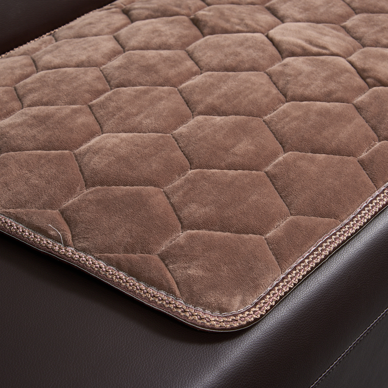 直播热售办公室皮沙发垫防滑四季通用实木组合沙发坐垫飘窗垫子客厅