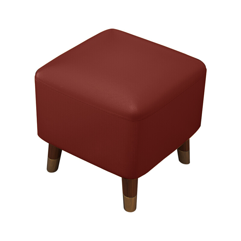 真皮沙发凳搁脚小皮凳家用头层牛皮客厅高端轻奢矮凳口墩欧因