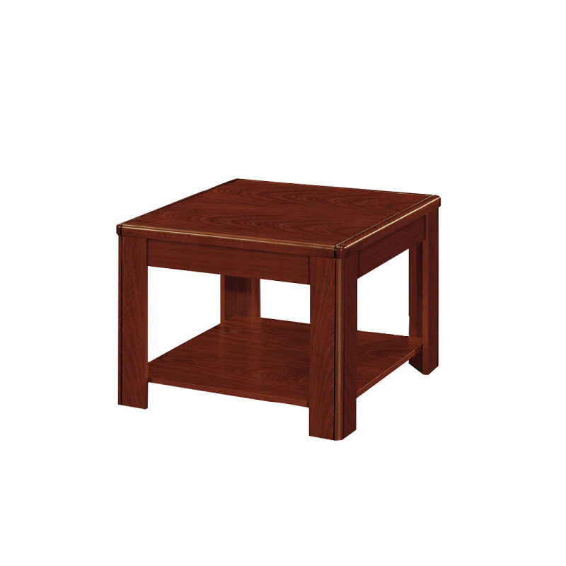 钜晟办公家具油漆双层茶几办公室方茶几jh04