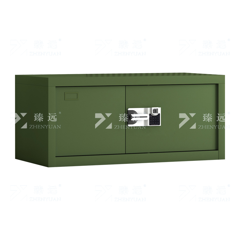 臻远 ZYJJ-80091 保密柜 顶柜绿色智能指纹锁 长900*宽420*高400mm 单位:1台高清大图