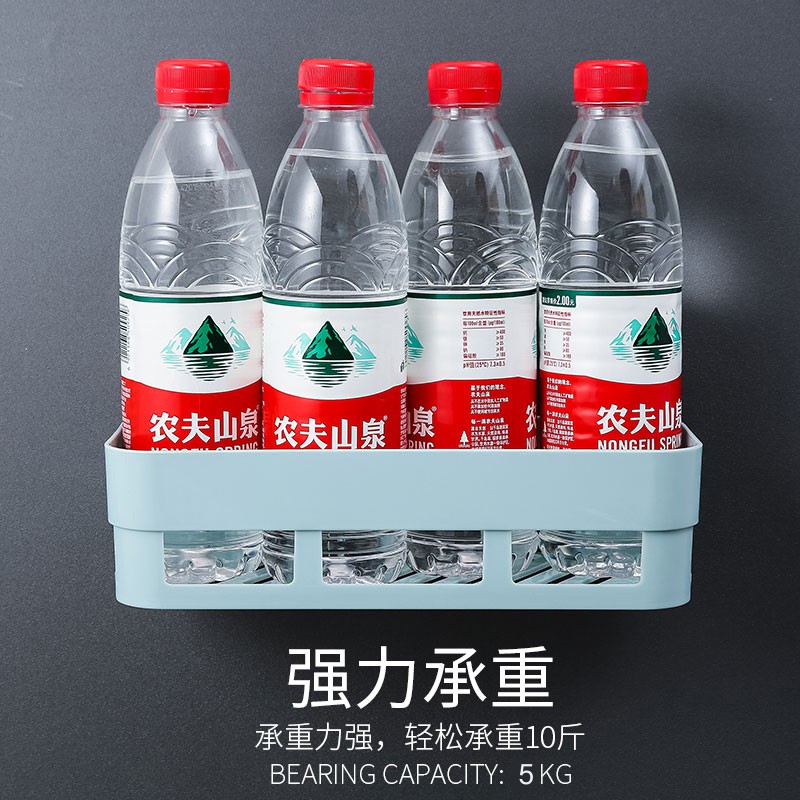 卫生间浴室厕所洗手间免打孔墙上置物架卫浴厨房洗漱台壁挂收纳架收纳层架 三维工匠高清大图