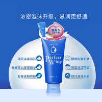 资生堂珊珂（SENKA）绵润泡沫洗面奶洁面乳120g 洗颜专科洗面奶女士男套装（ 深层清洁 清爽滋养 男女适用）两支