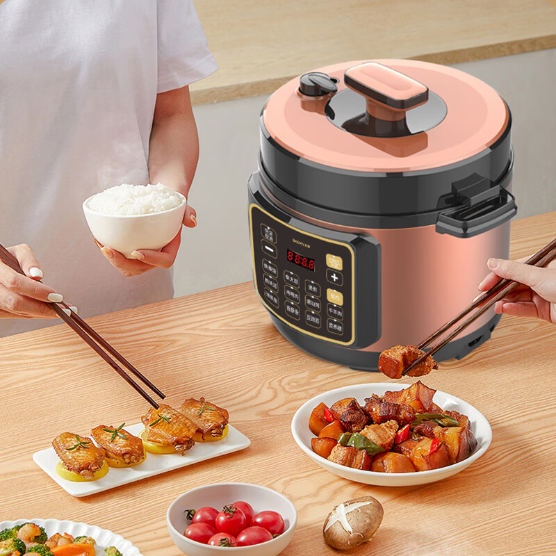 豹牌 食品级不粘内胆微压多功能电压力锅 BP-WD259高清大图