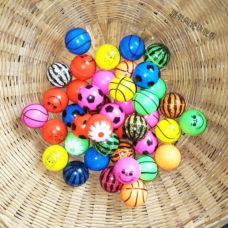 27号混装弹力球儿童玩具球弹弹球扭蛋跳跳球浮水球幼儿园礼品礼物