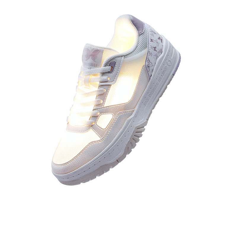 361°女鞋小白鞋透气不闷脚运动鞋网面鞋子休闲鞋板鞋高清大图