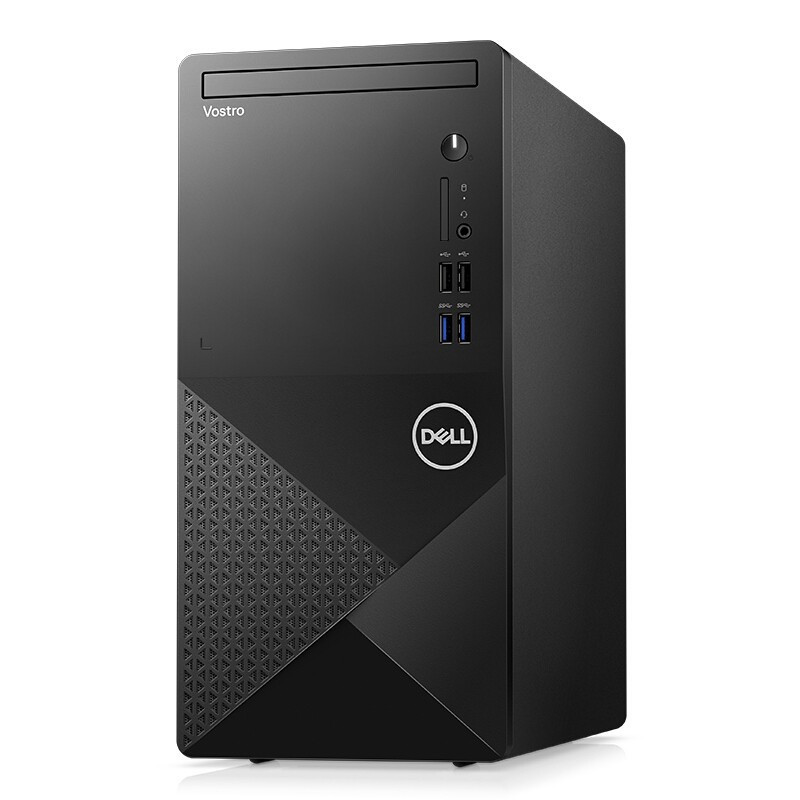 戴尔3910-13N0 办公家用台式电脑主机(i3-12100 8G 512G 集成显卡 WIFI 无光驱)标配版