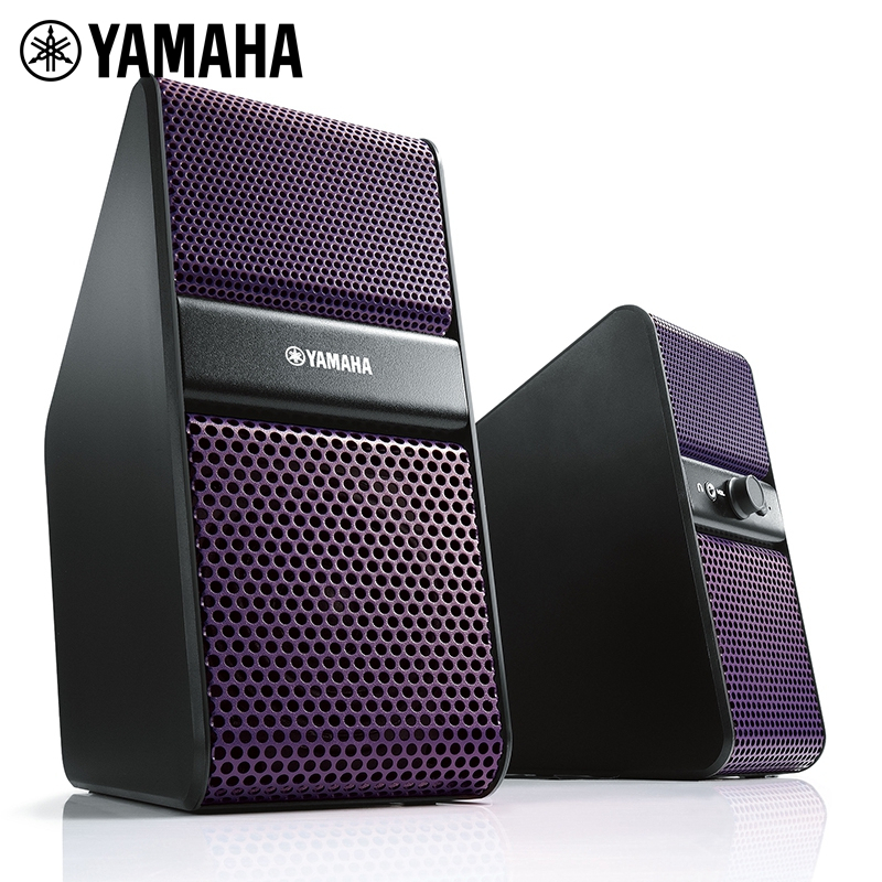 雅马哈(Yamaha)NX-50笔记本电脑多媒体音箱家用台式迷你桌面音响 紫色
