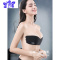 Ideamini胸贴女吊带用夏季薄款一片式显大胸隐形聚拢拍婚纱照礼服专用乳贴