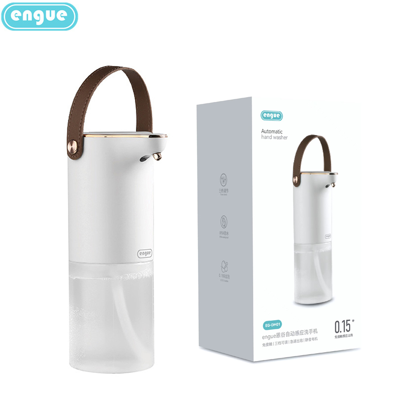 engue恩谷自动感应泡沫洗手机EG-DM01白色高清大图