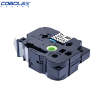 高宝 标签色带CZe-251 适用兄弟 GI100/PT200/PT1000/PT1000BM 白底黑字 24mm