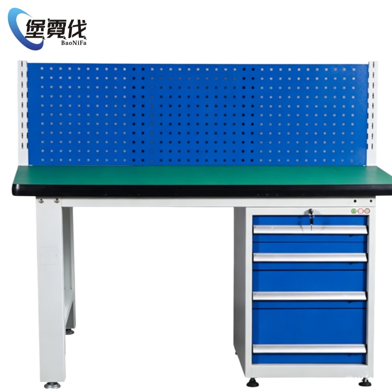 堡霓伐 落地四抽工作台 1500*750*800mm 张高清大图