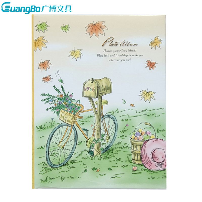 广博PA26524相册6寸200张仿华夫diy影集高清大图