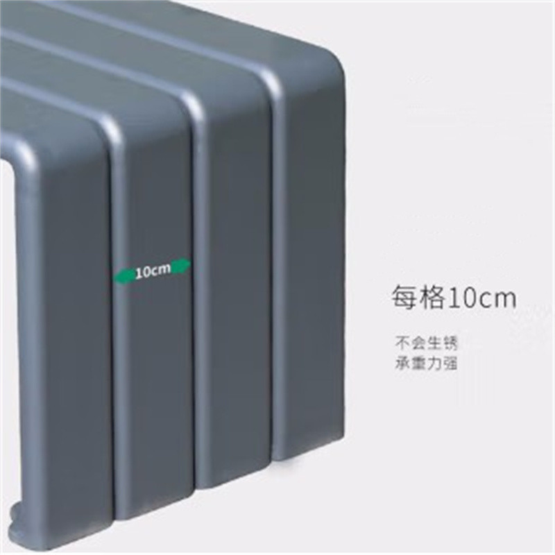 环杰公园椅户外长椅HJ-1547铝合金铝艺椅水泥灰+1.5米