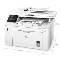 惠普(HP)LaserJet Pro MFP M227fdw激光多功能一体机(打印、复印、扫描、传真、自动双面打印)