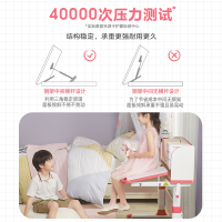 护童儿童学习桌椅可升降学生写字书桌小学生课桌椅套装家用 HT-512BW