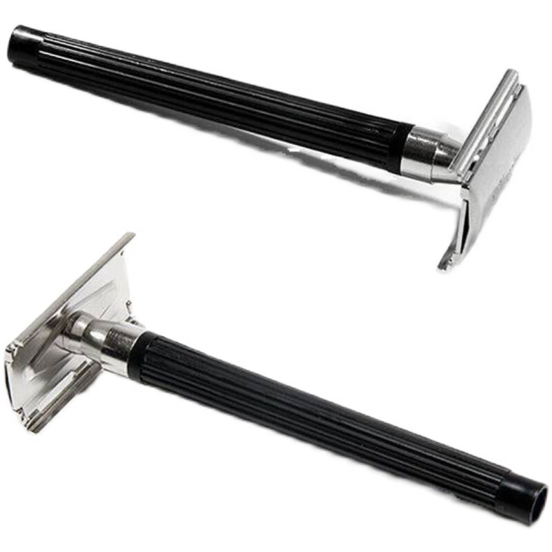 吉列Gillette超级蓝双面手动剃须刀架老式男士刮胡刀 蓝吉列1刀架1刀片高清大图