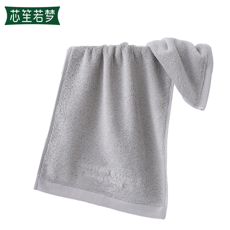 芯笙若梦 毛巾 全棉 34*74cm 条高清大图