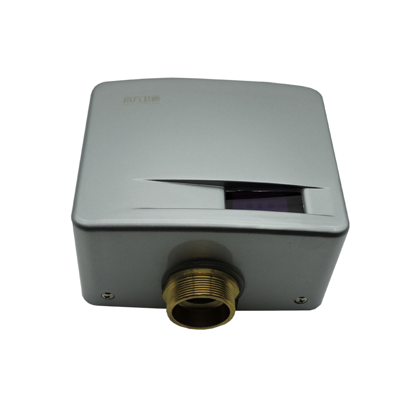 南方卫通 明装自动感应大便冲水器 厕所蹲便器冲洗阀 明装蹲便感应器