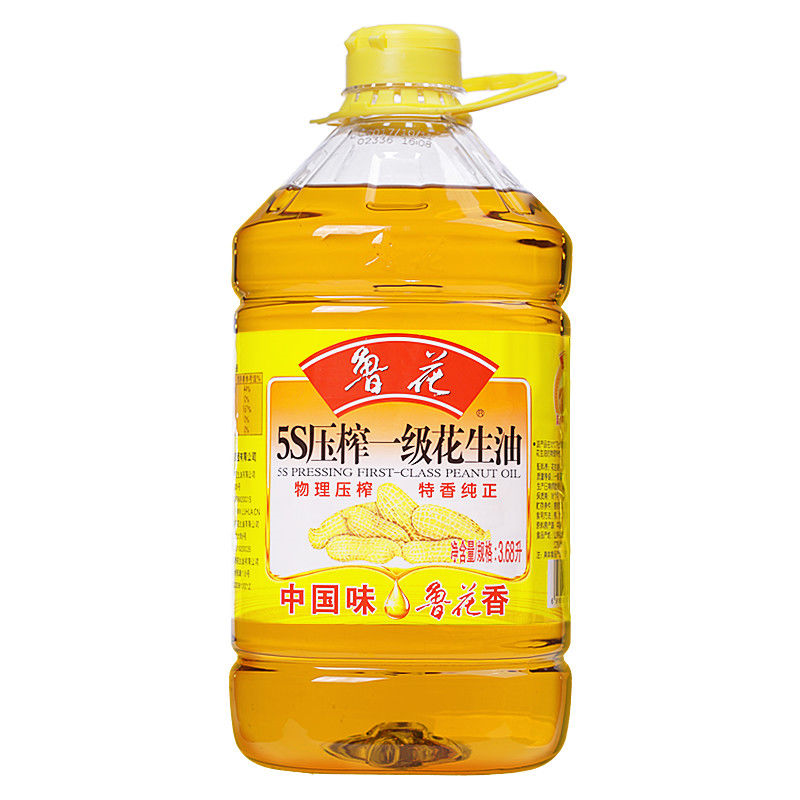 鲁花花生油368l物理压榨特香纯正食用油日期202101月参数