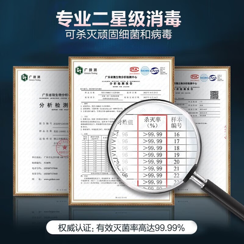 美的(Midea)橱柜消毒柜商用二星级消毒家用上下双门独立控制厨房碗筷餐具奶瓶柜高温消毒柜120R01高清大图