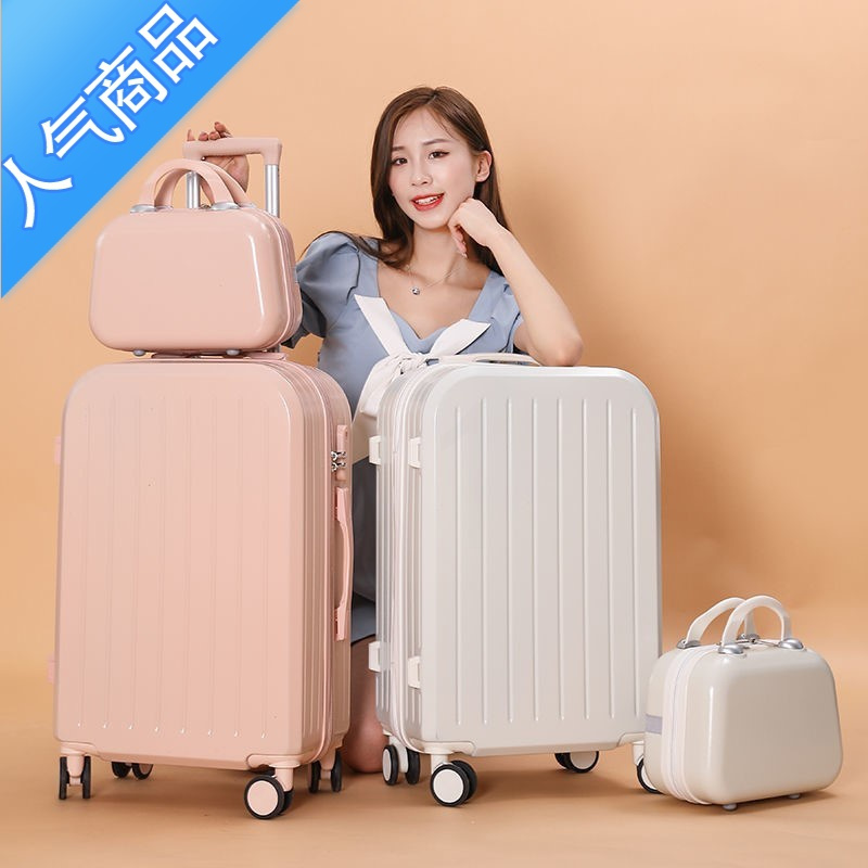 封后24行李箱女小型轻便20寸学生ins网红新款密码箱子26旅行拉杆箱潮