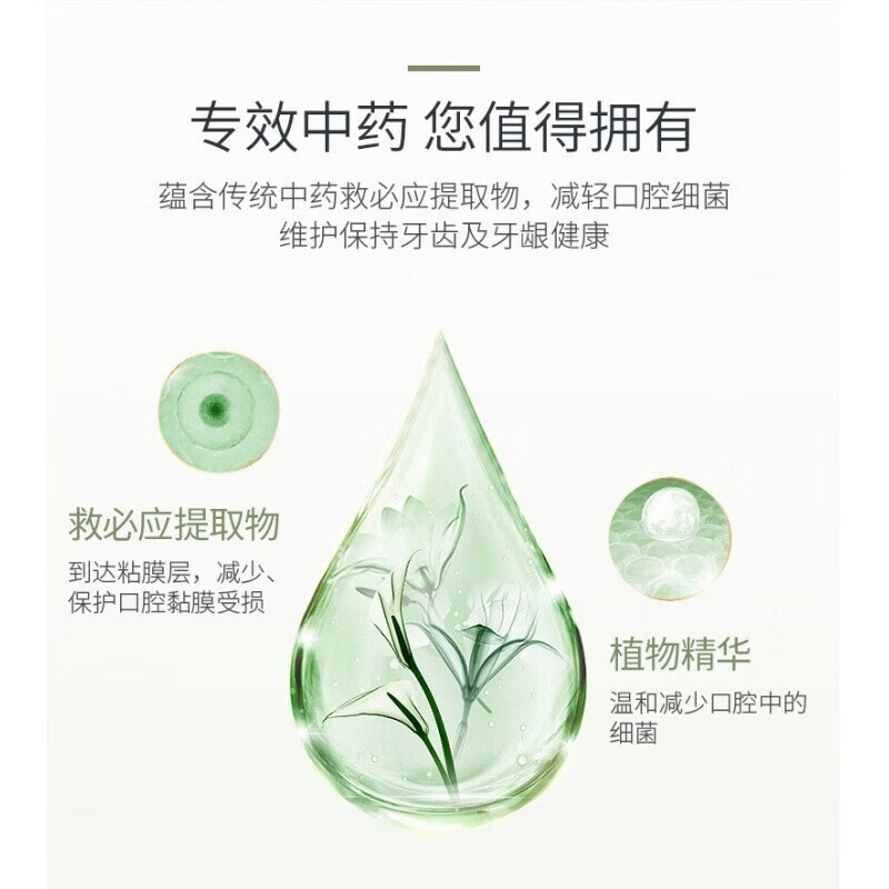 牙博士新中药牙膏125g*2+牙刷*2+牙线棒*1高清大图