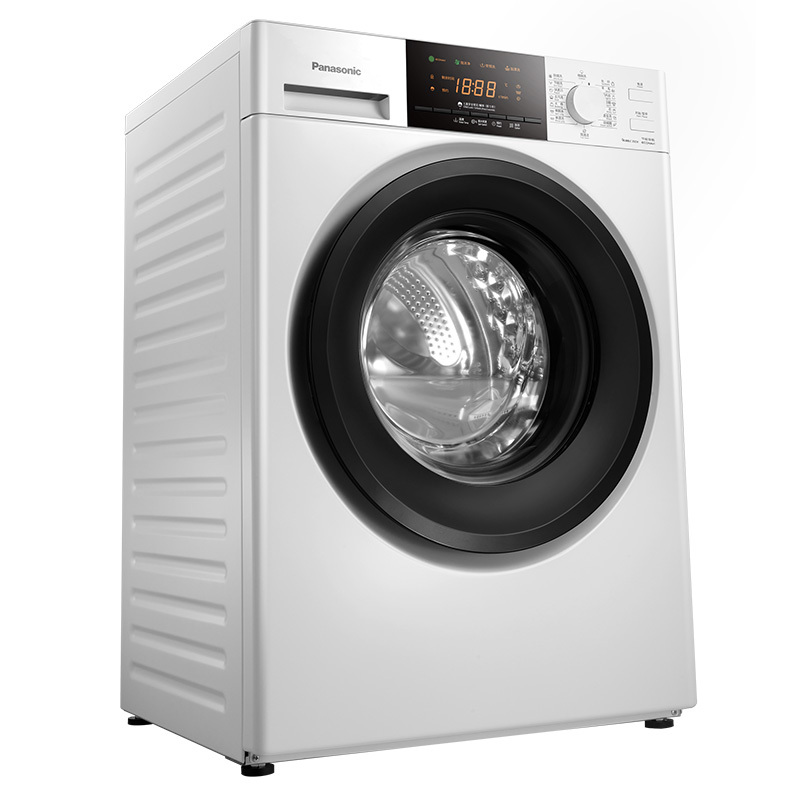 松下panasonicxqg80n82wp8公斤爱妻号家用全自动变频滚筒家用洗衣机