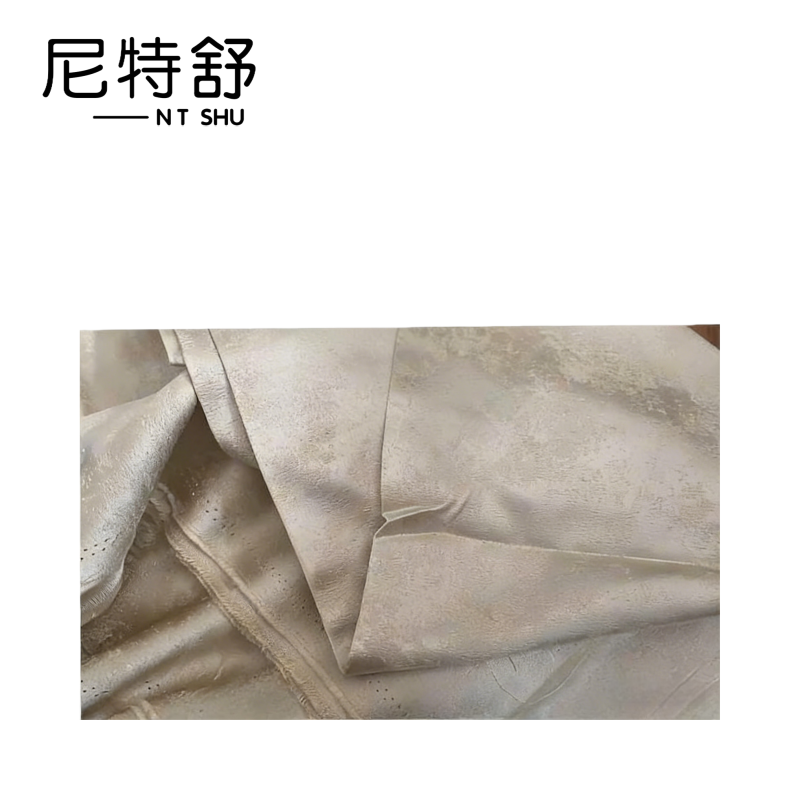 尼特舒 提花布(米黄色)/ 幅宽2800mm /米高清大图
