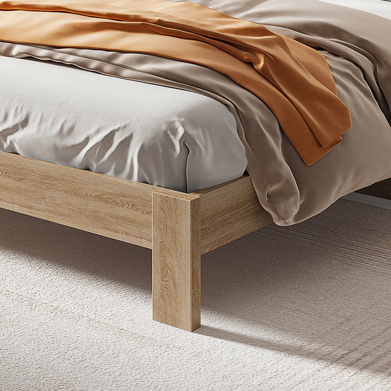 13日20点开抢全友家居实木高脚床高箱储物床科技布软靠护脊床屏高弹