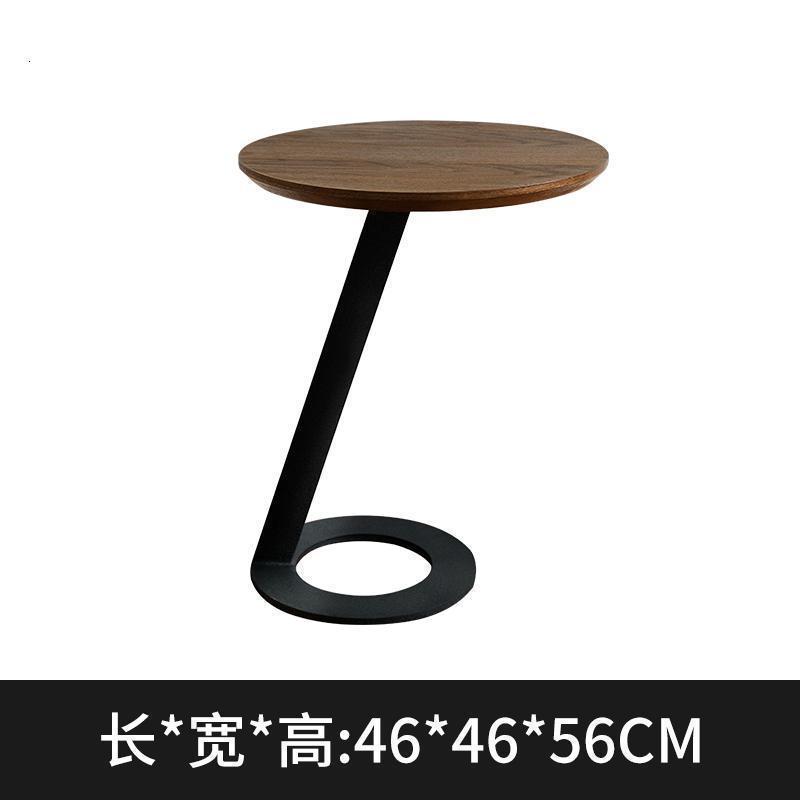 森美人北欧家具现代简约小户型客厅多功能创意迷你圆桌沙发边柜角几茶几高清大图
