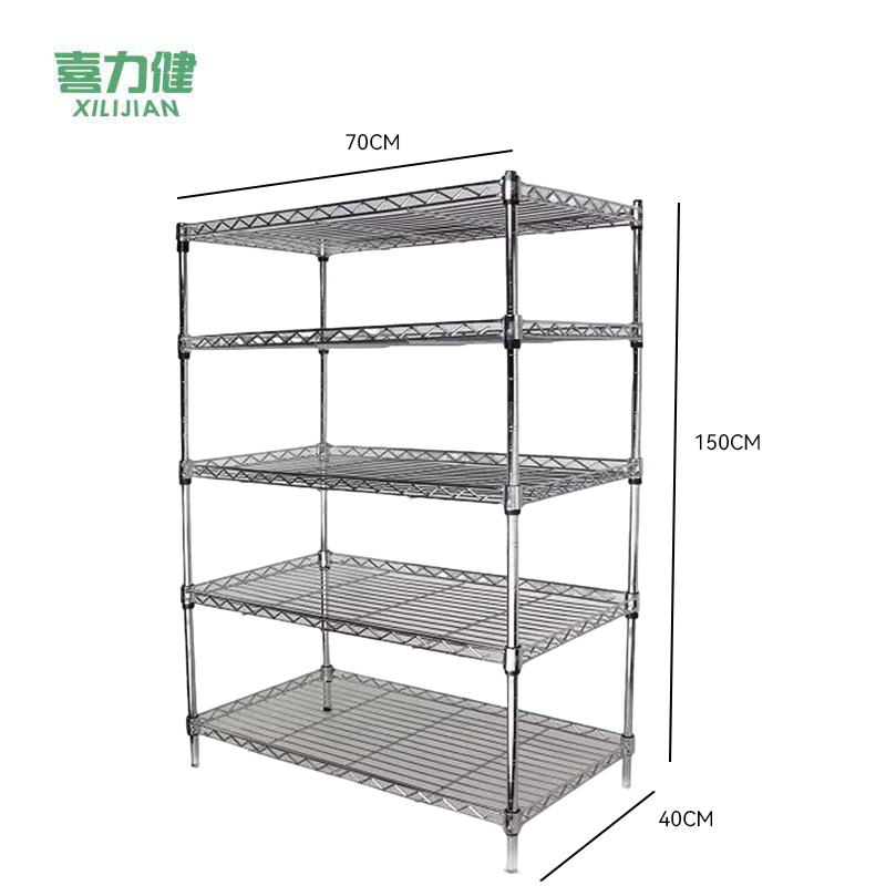 喜力健 多层置物架 70*40*150CM 个高清大图