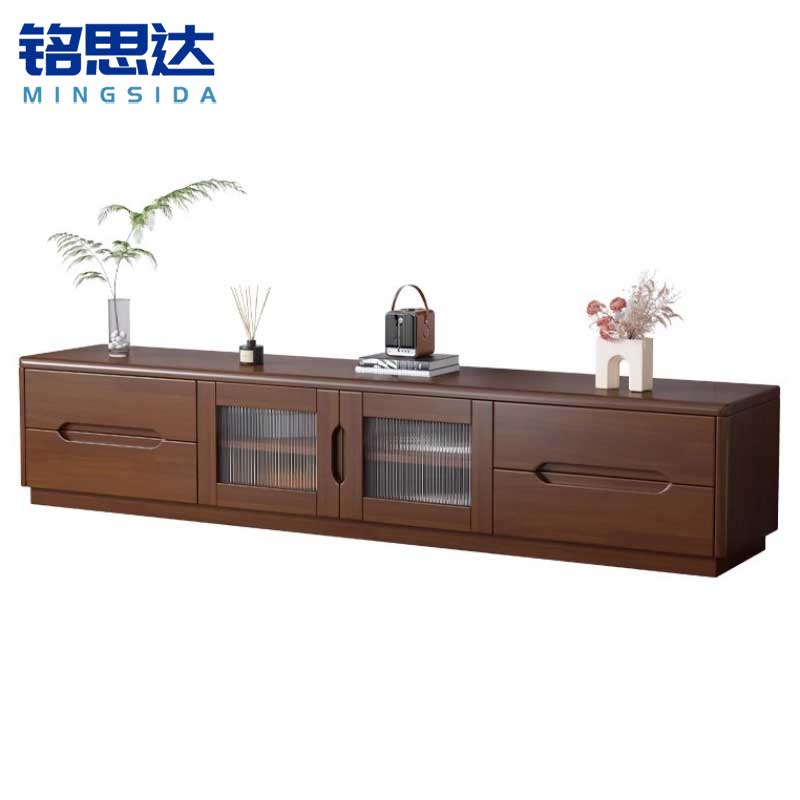铭思达实木电视柜高清大图