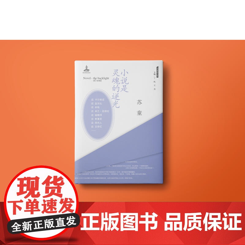 小说是灵魂的逆光 苏童 人民文学出版社 正版书籍高清大图