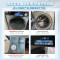 美的(Midea)滚筒洗衣机全自动快净系列V5S智能投放 超薄款触控彩屏 1.1洗净比除菌10公斤 MG100V5S