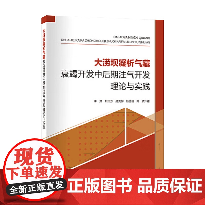 大涝坝凝析气藏衰竭开发中后期注气开发理论与实践 本书能够作为油气开发方向的通用参考书籍 中国石化出版社高清大图