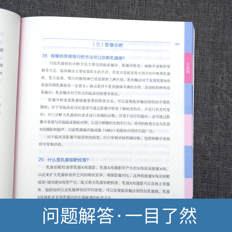 [正版]书籍 乳腺癌看了就明白 国家癌症中心肿瘤专家答疑丛书内科学医生医师临床诊断治疗专业书籍医学类图书中国协和医科大学高清大图