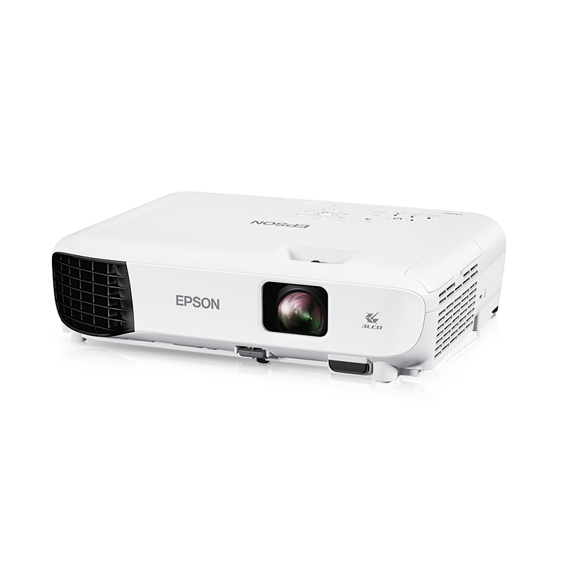 爱普生 (EPSON) CB-E10投影机 教学投影 家用投影仪(1024×768分辨率 3600流明 )高清大图