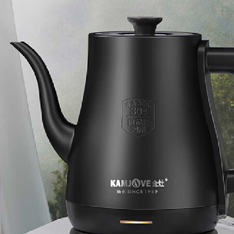 金灶T-94泡茶壶烧水壶电茶炉黑1.5L高清大图