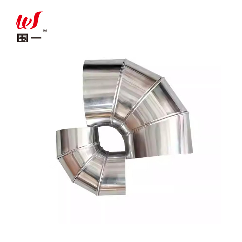 围一 管道保温弯头 直径25CM 壁厚0.5MM 套高清大图