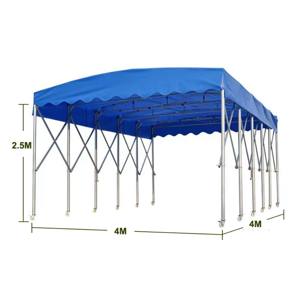 豫龙都户外遮阳棚长4m个高清大图