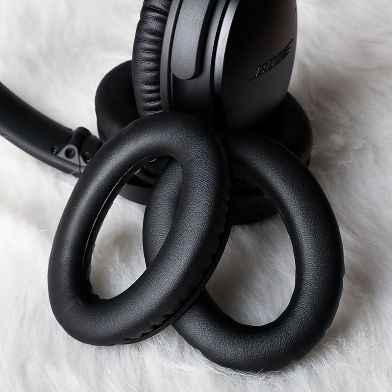 耳罩适用于boseqc35蓝牙耳机套海绵套耳罩耳皮套更替换耳机配件qc35