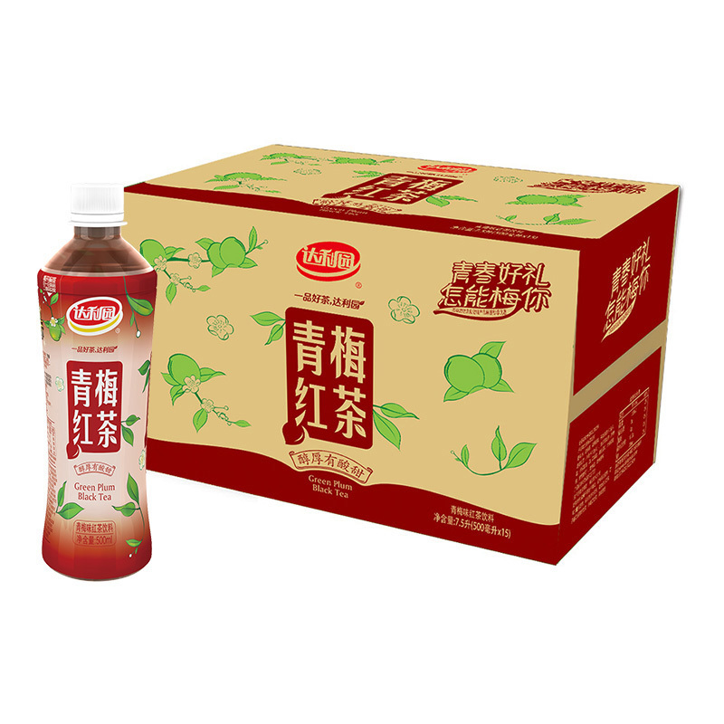达利园 青梅红茶 青梅味 500ml*15瓶 箱装