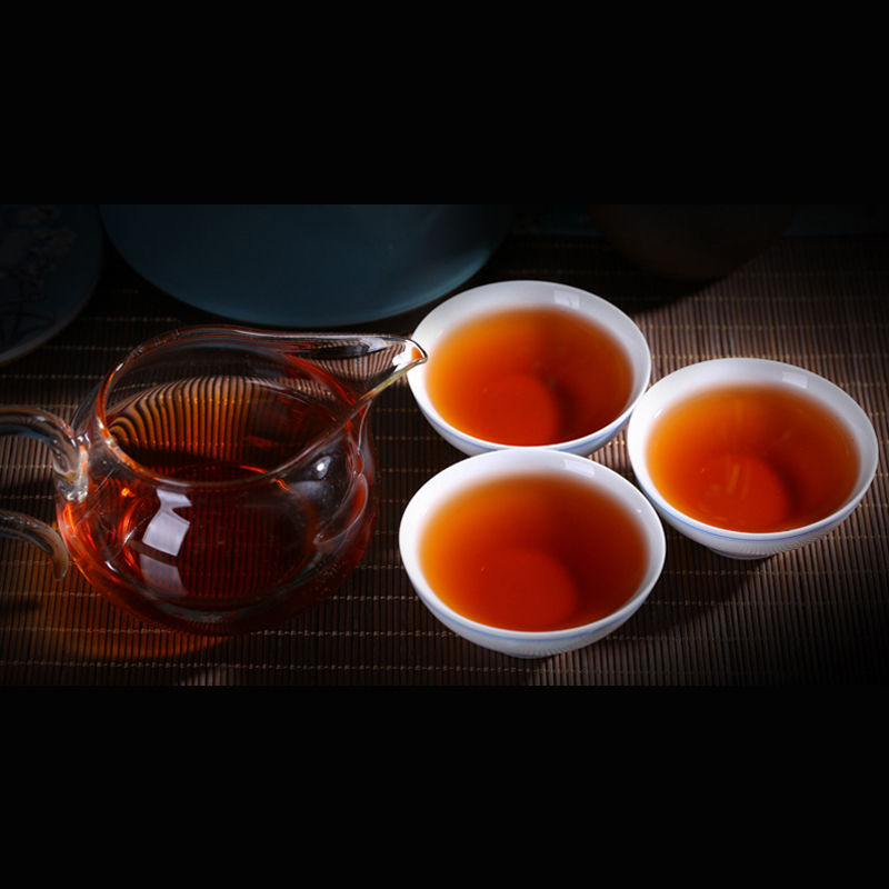 [买2送1同款]南国公主九夏芙蓉普洱茶熟茶 茶叶七子饼 357克 陈年云南普尔茗茶 南國公主