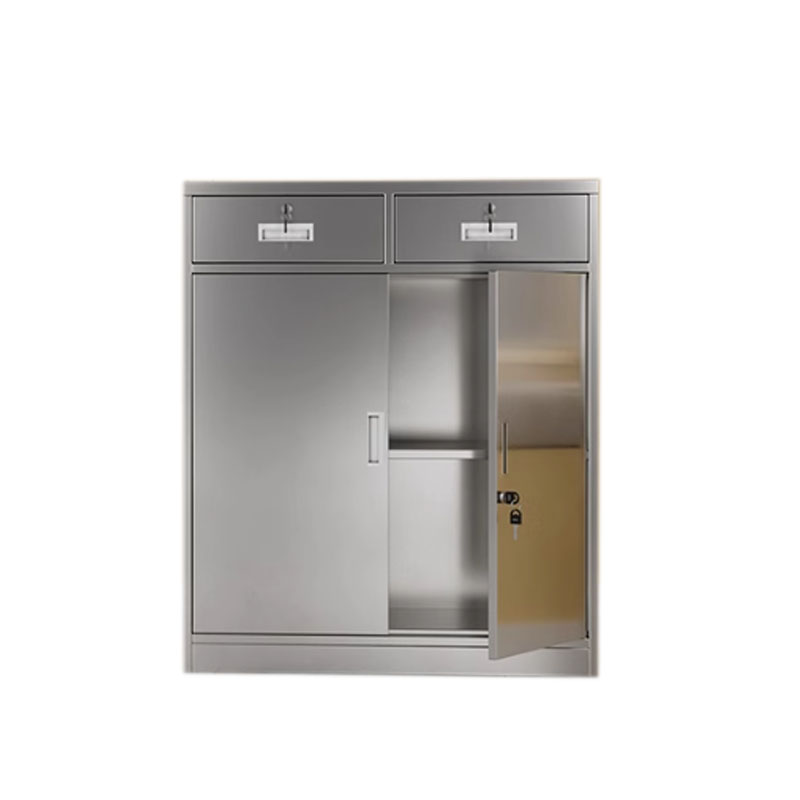 戌林 不锈钢矮柜二斗下节/台高清大图