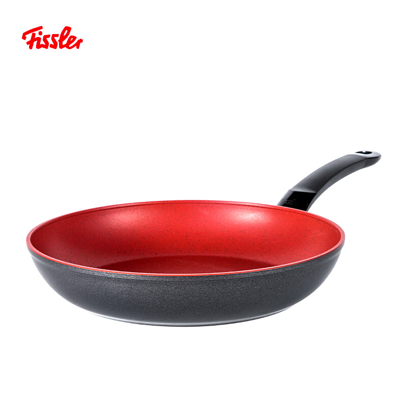 德国菲仕乐fissler德国原装进口小红锅26cm不粘煎锅不粘锅平底锅ptef