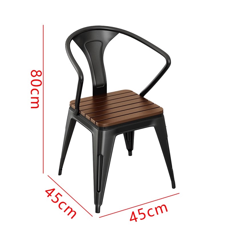 伟樽户外椅45*45*80cm把高清大图