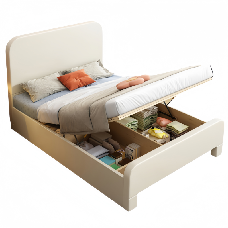 蕃蒂实木床高清大图