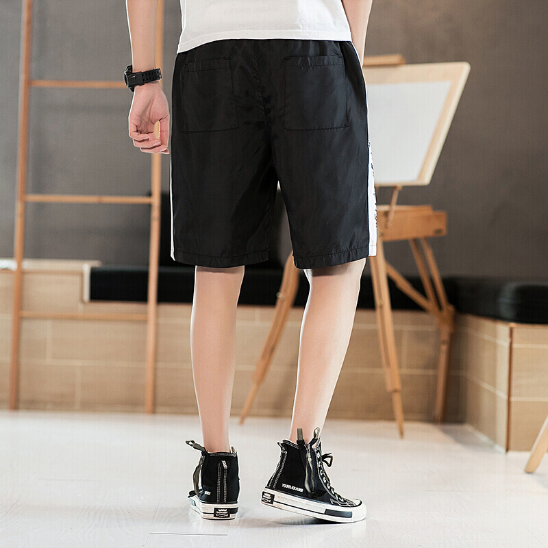 梵克公牛六分裤夏季六分裤男士常规学生中裤ins流裤子