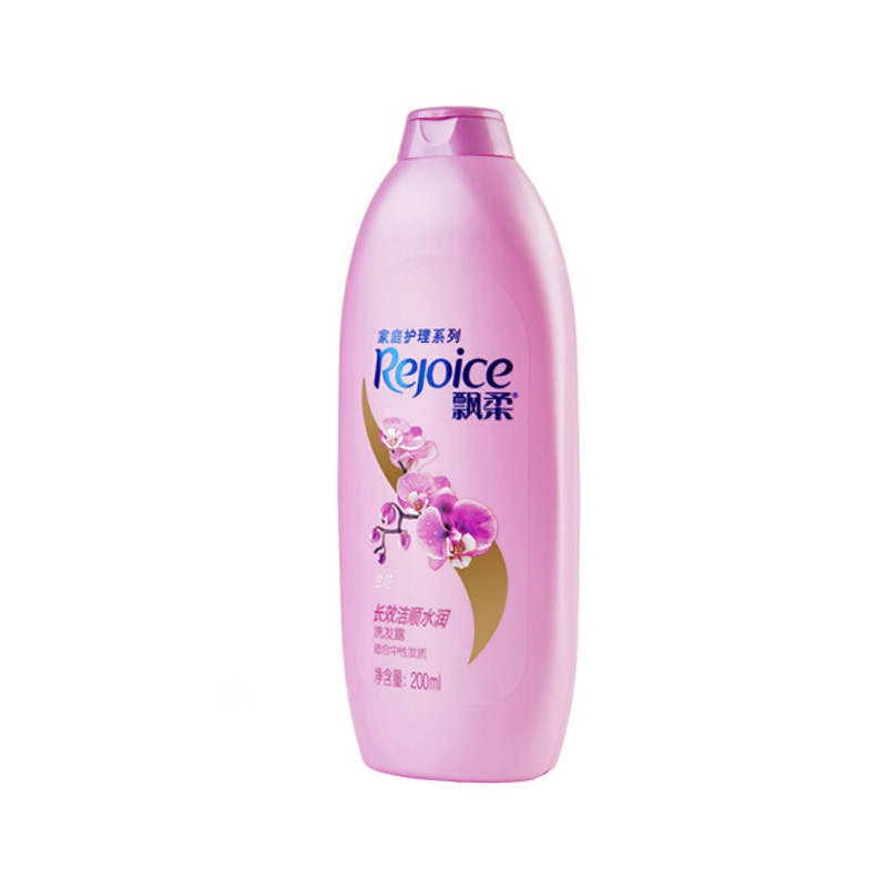 飘柔(Rejoice)家庭护理兰花长效洁顺水润洗发露200ML