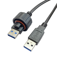德拉奇 DT160 数据线USB3.0公对公高速传输连接线